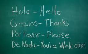 Hola, etc. Chalkboard